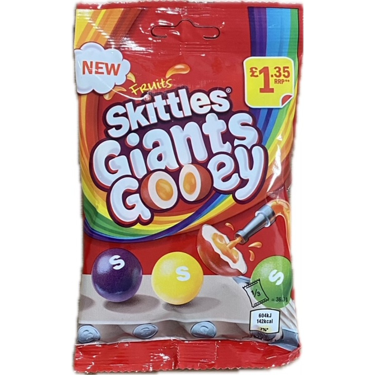 Skittles giants gooey 109gr